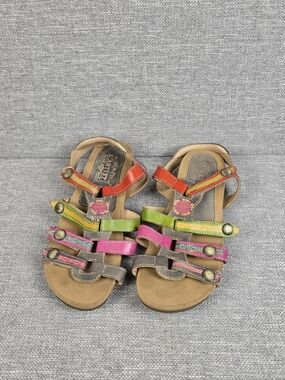Spring Step L'Artiste "GIPSY" Sandals Multi-color Sz 40 (9-9.5)